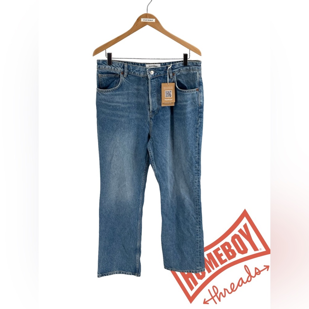 Reformation Relaxed Fit Denim Jeans